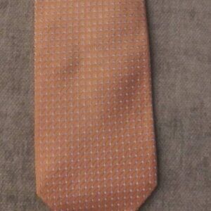 Vintage Ermenegildo Zegna Luxury Neck Tie 100% Silk Made in Italy Champagne